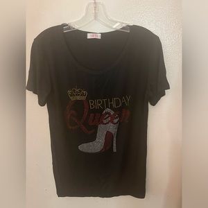 Black, Queen blouse, VERT , pretty, beautiful, no size